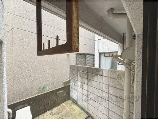 ベランダ　物干し