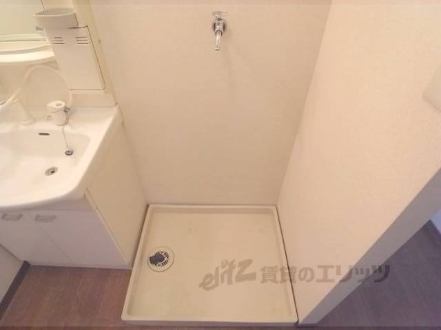 洗濯機置場　室内に設置可能です