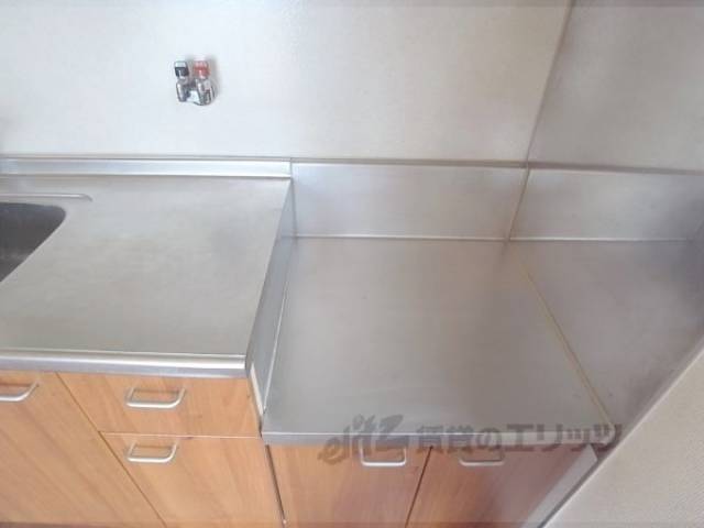 コンロスペース　２口コンロ設置可能です