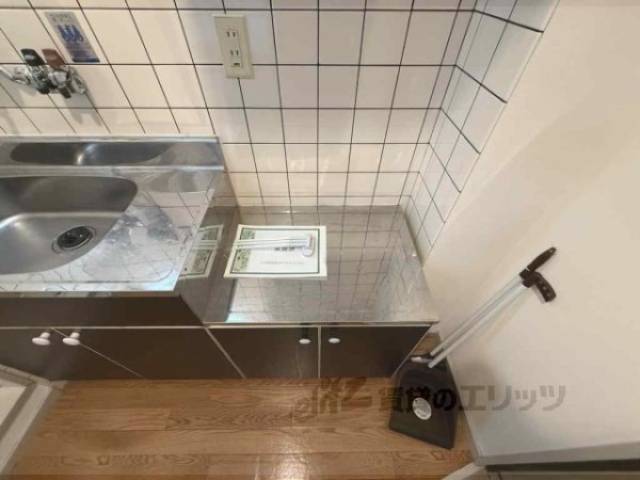 キッチン コンロ置き場