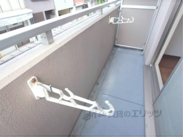 洗濯竿置き