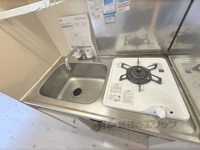 キッチン　ガス1口コンロ