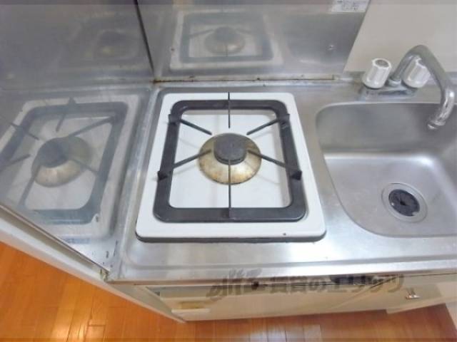キッチン　ガス1口コンロ
