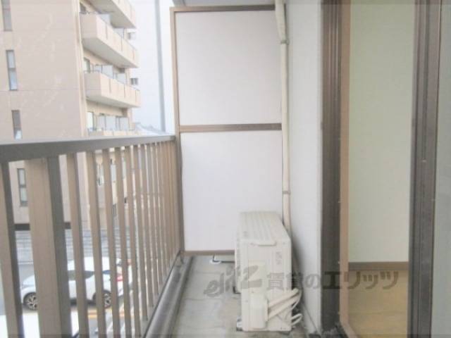 ベランダ　二面窓です。