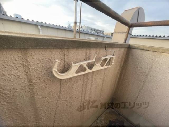 ベランダ　物干し