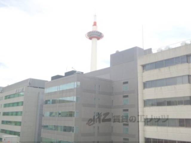 眺望 京都タワー見えます。