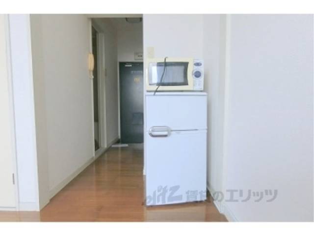 冷蔵庫置場　電子レンジ