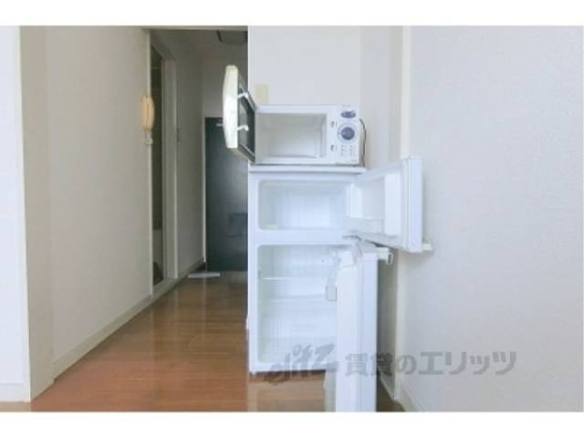 冷蔵庫置場　電子レンジ