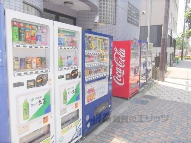 物件の前です。