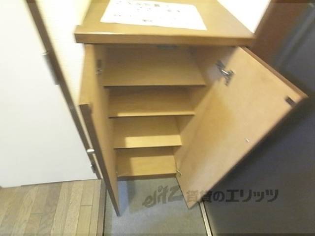 下駄箱　下駄箱付きは嬉しいですね