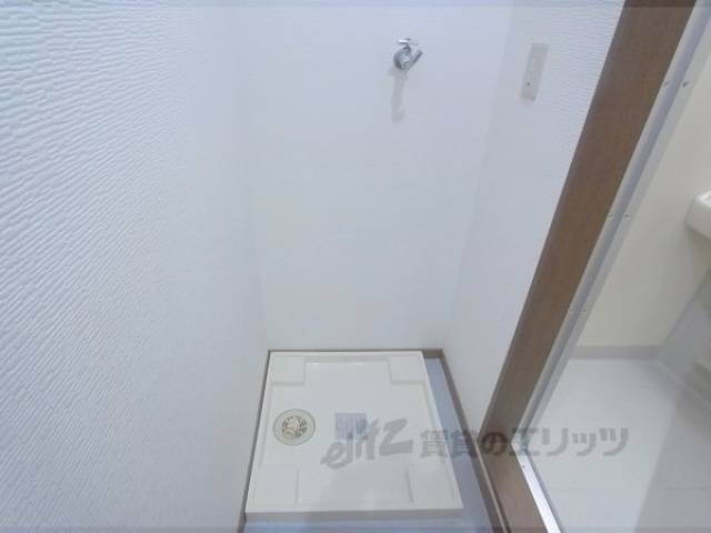 洗濯機置場　室内に置けます