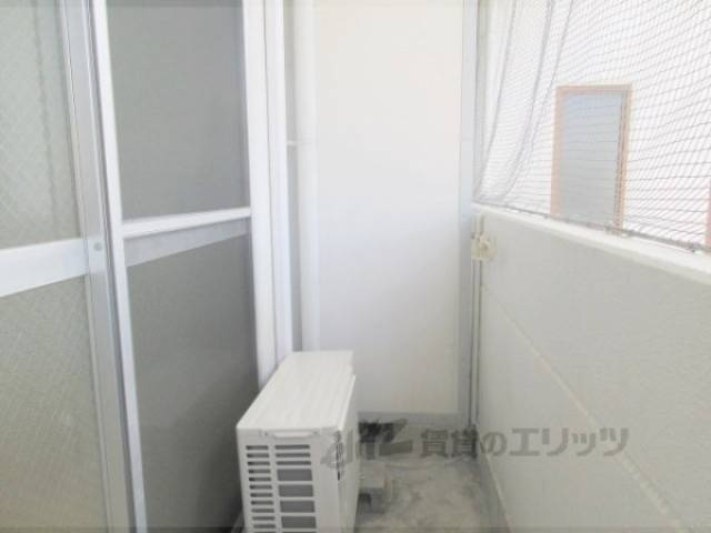 ベランダ　西向き