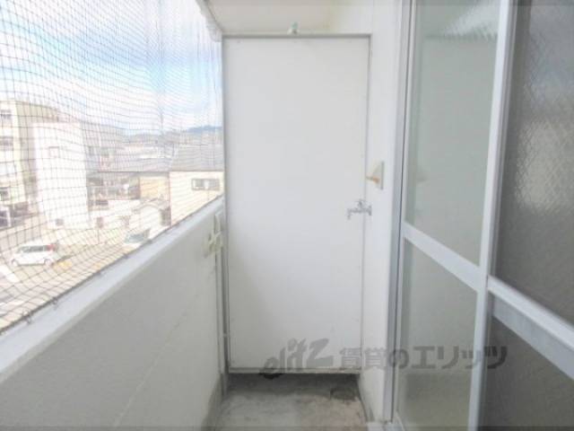 ベランダ　西向き