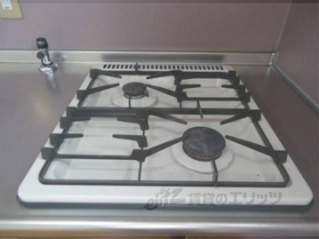 キッチン　ガス2口コンロ