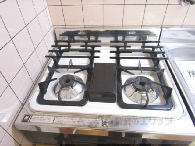 キッチン　ガス2口コンロ