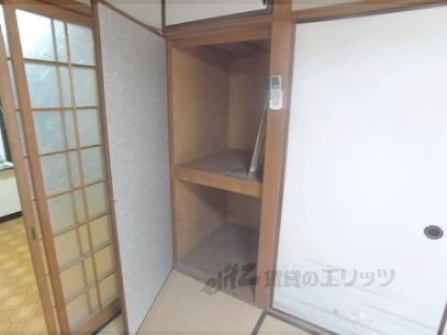 収納　6帖の和室の収納です