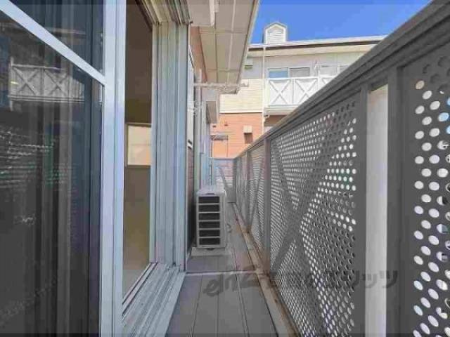 ベランダ　リビング側