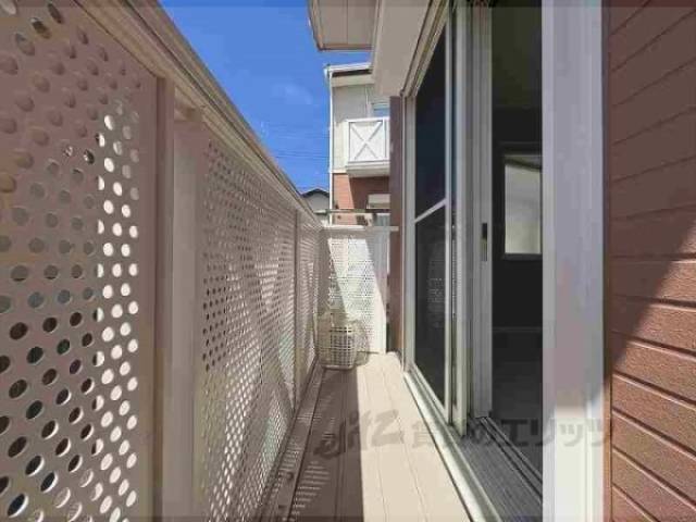 ベランダ　洋室側ベランダ