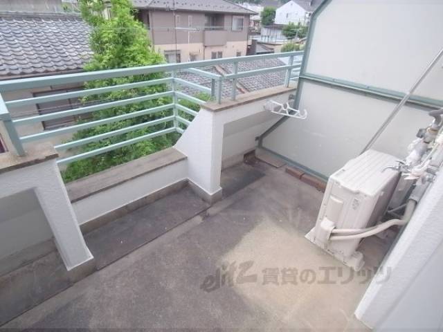 ベランダ　余裕のあるベランダです。