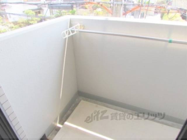 ベランダ　洗濯物しっかり干せますね