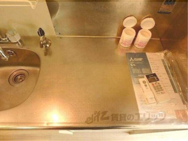 キッチン　ガスコンロ置き場