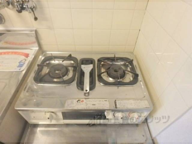キッチン　二口コンロ