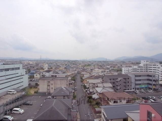 眺望　8階からの眺めもサイコーですね・