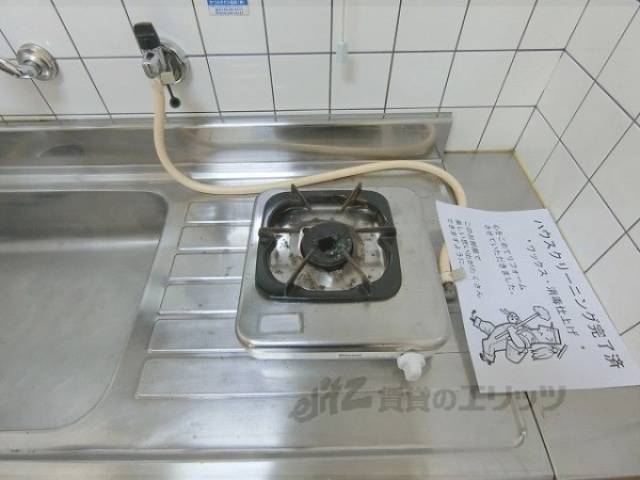 キッチン　一口ガスコンロ