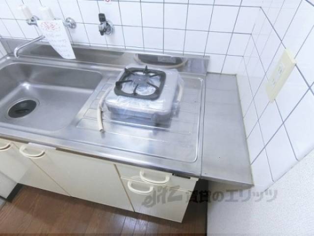 キッチン　一口ガスコンロ
