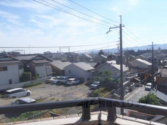 眺望　洋室側から。