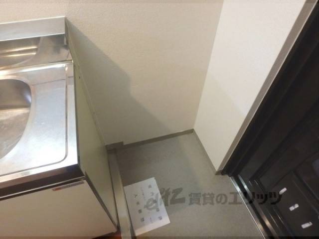 玄関　シューズボックスが置けます