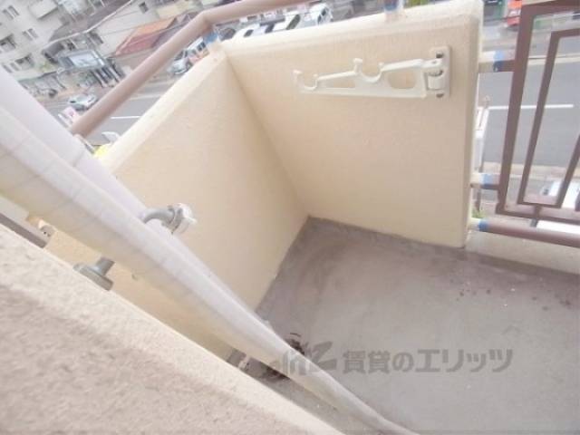 洗濯機置場　室外に設置可能です