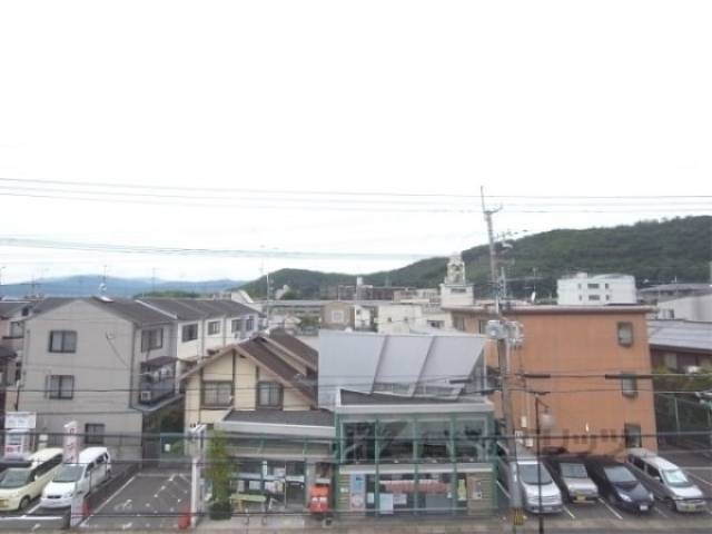 眺望　東大路通りに面しています