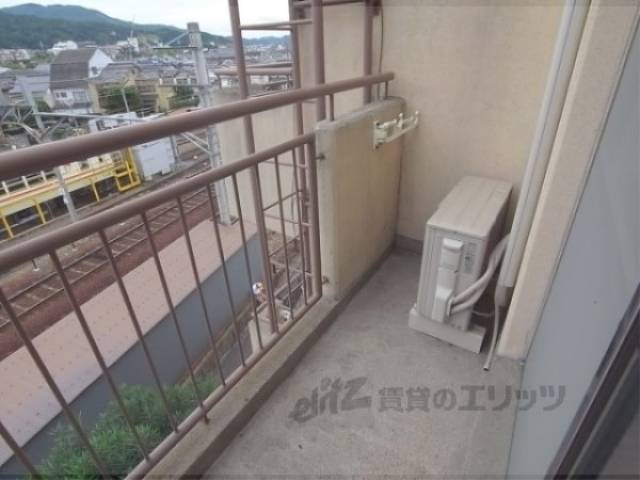 ベランダ　広々しています