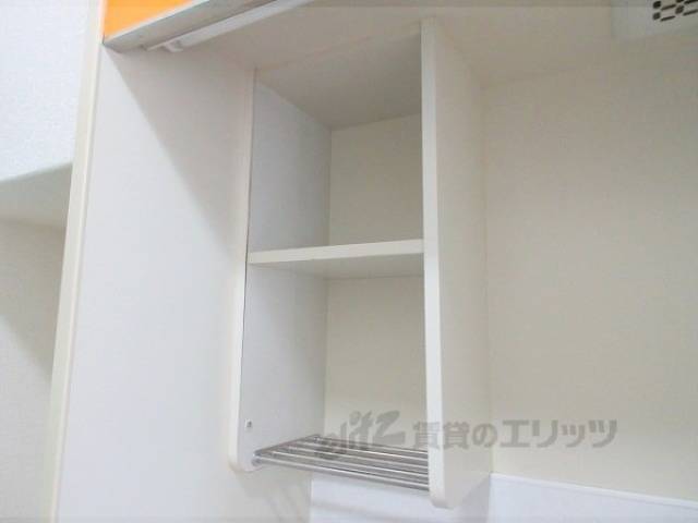 冷蔵庫置場 上部収納