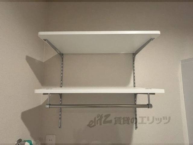 洗濯機置場　収納