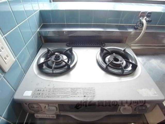 キッチン　２口コンロ