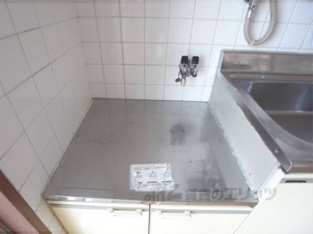 キッチン　コンロ置き場