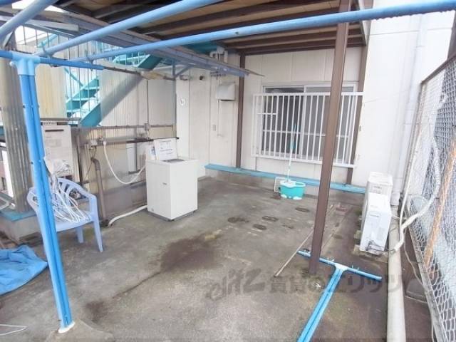 ベランダ　共用スペースです。