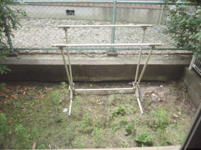 ベランダ　１階は専用庭付です