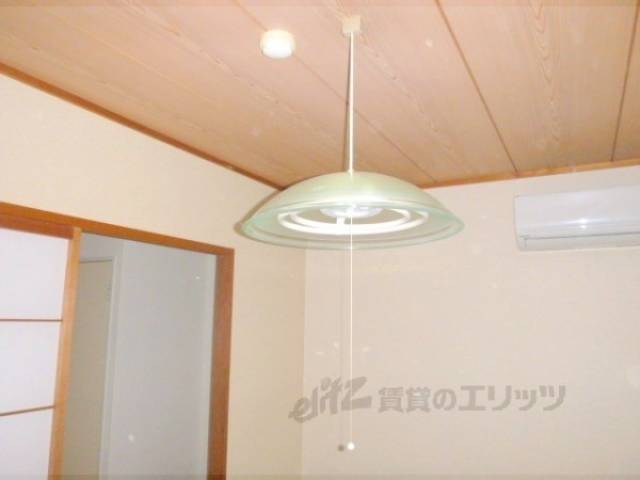 照明付きです