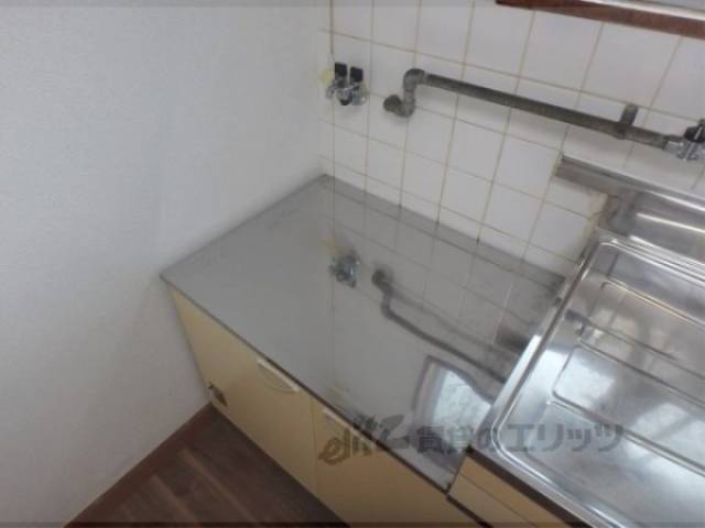 キッチン　コンロ置場