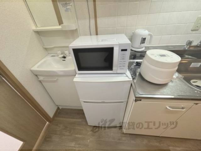 冷蔵庫置場