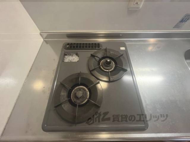 キッチン　2口ガスコンロ