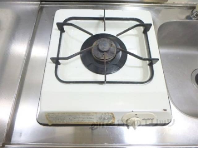 キッチン　ガス1口コンロ