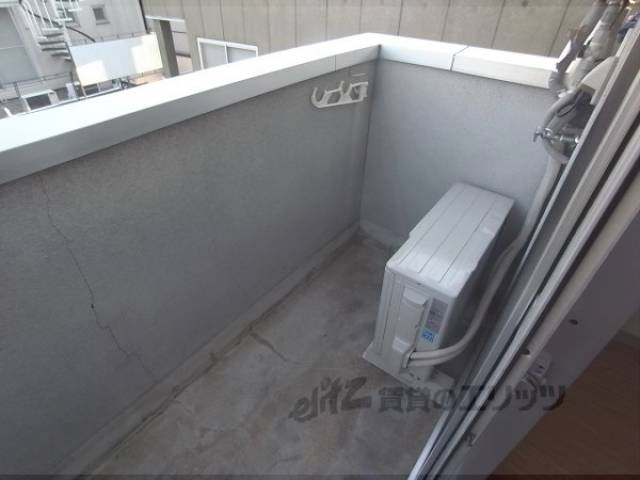 ベランダ　洗濯機が置けますよ