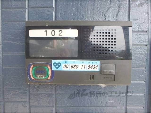 ドアホン、表札