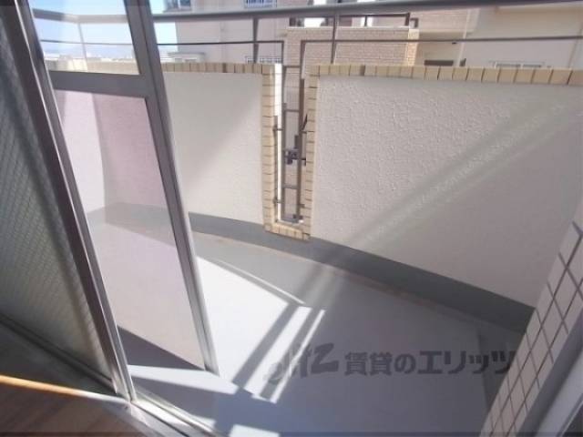 ベランダ　東向きベランダ