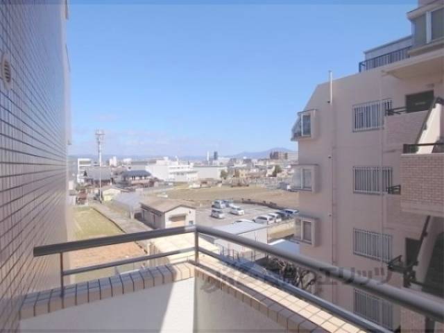 眺望　東向きベランダ