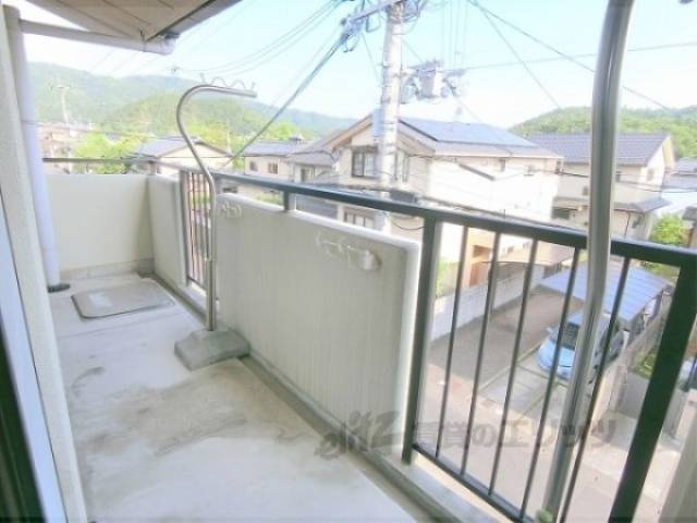 ベランダ　リビング部ベランダ